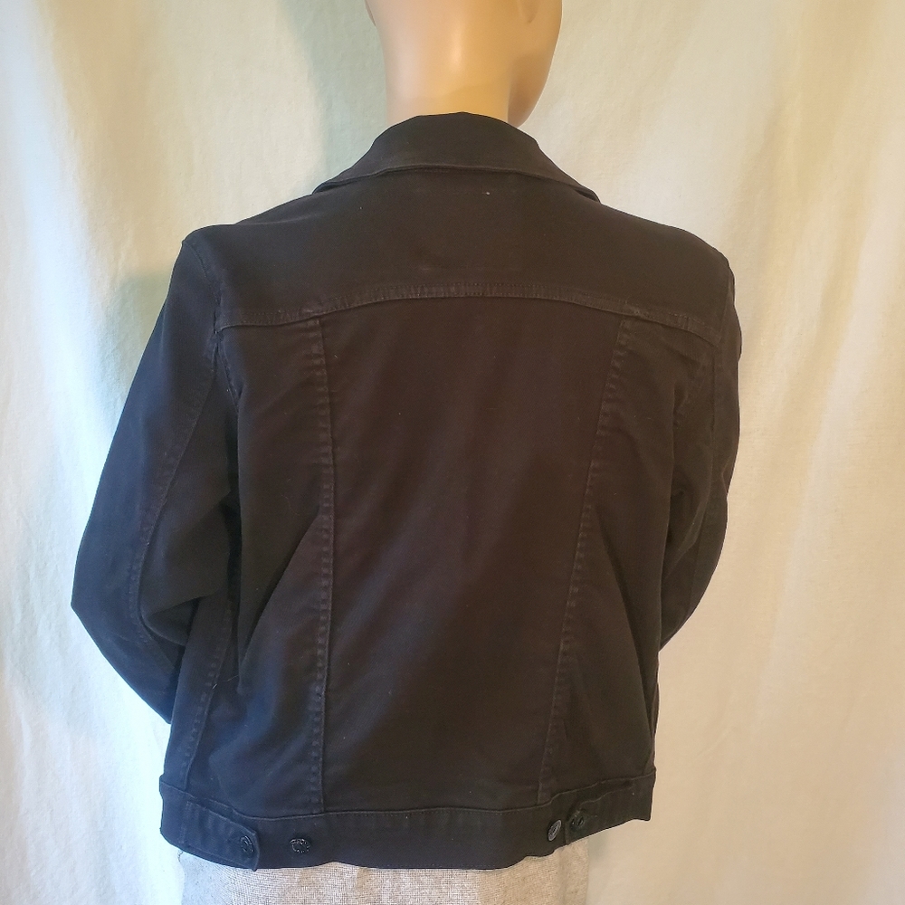 FINAL MARKDOWN- Levi's Black Denim Jacket - Picture 4 of 15